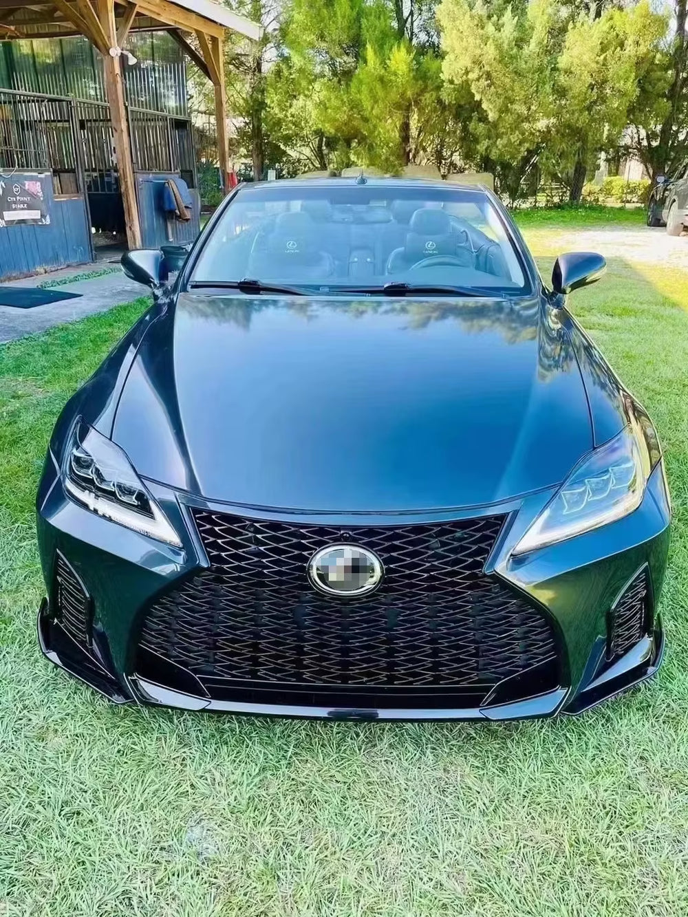 Car Front Bumper Auto Front Bumper for Lexus Is 2006-2012 Upgrade 2021 New Style Body Kit