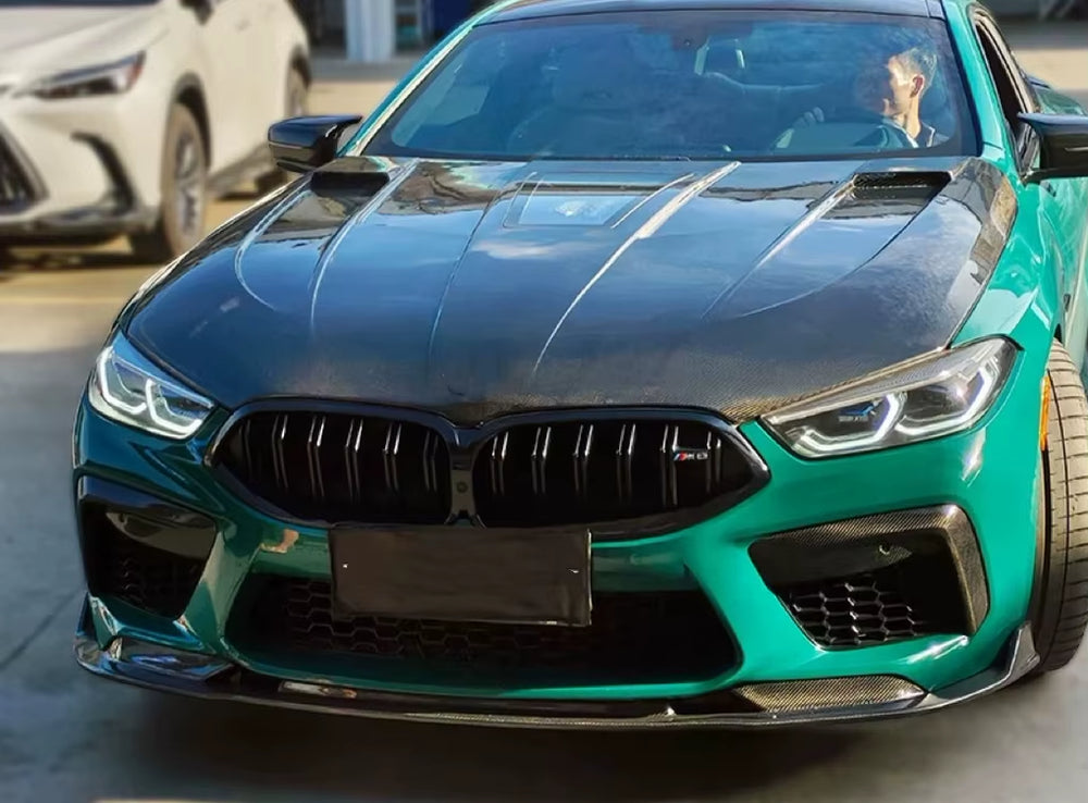 Carbon Fiber Body Kit for BMW M8 Carbon Fiber Engine Hood Transparent Hood