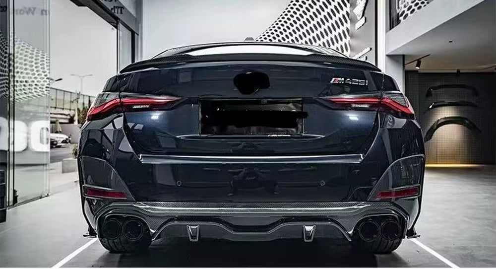 Carbon Fiber Body Kit for BMW 4 Series I4 G26 Carbon Fiber Front Lip Skirt Rear Diffuser Spoiler Grill