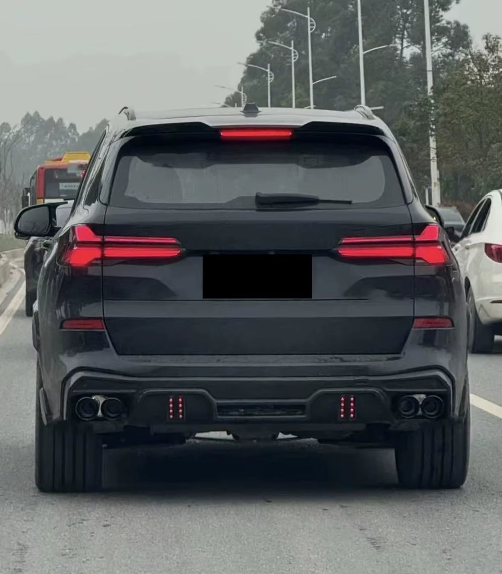 LD Style Body Kit Is Used for BMW X5 G05 Carbon Fiber Rear Diffuser Spoiler Body Kit.