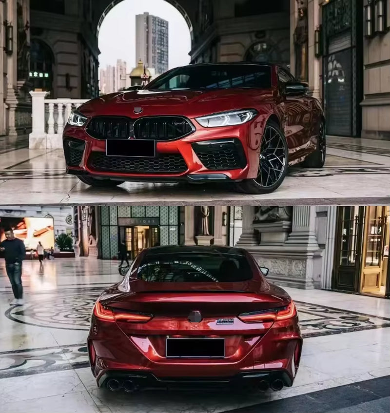Upgrade M8 Style Body Kit for Bmw 8 Series G14 G15 Front and Rear Bumper Diffuser Spoiler