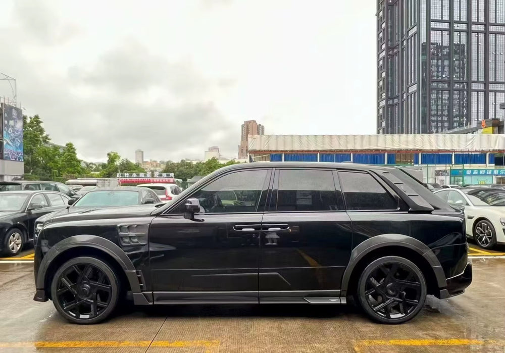 2025 Cullinan MS Style Body Kit for Rolls Royce Cullinan Carbon Fiber Bumper Hood Fender Diffuser