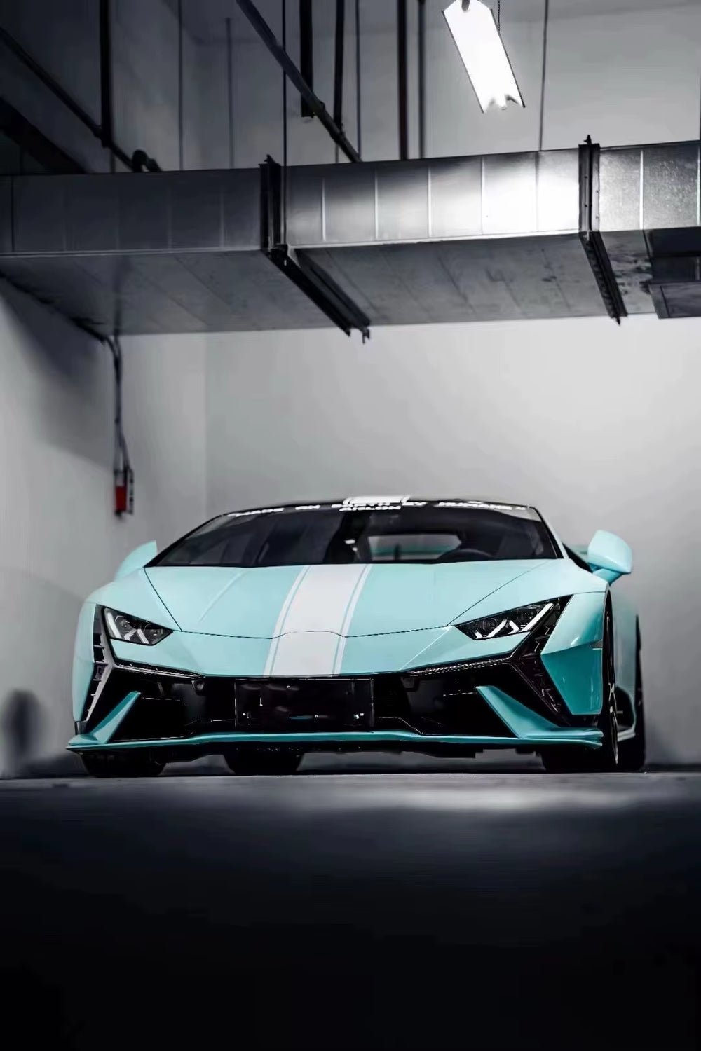 Upgrade Tecnica Style Body Kit for Lamborghini Huracan EVO Lp580 LP610 Front and Rear Bumper Diffuser Spoiler