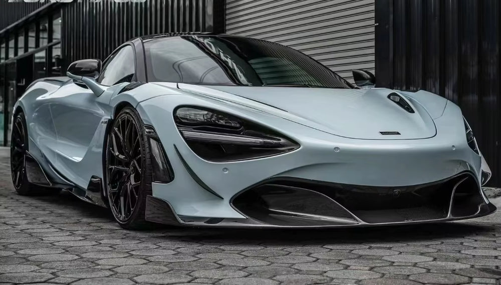 RYFT Style Body Kit for Mclaren 720S Bodykit Dry Carbon Fiber Car Front Rear Lip Diffuser Side Skirt