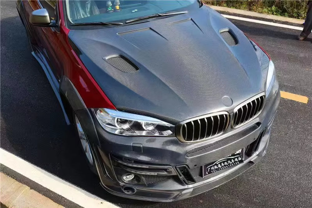 LM CLR X6 Style Body Kit Front and Rear Bumpers for 2014-2016 BMW F16 X6 for Body Kit