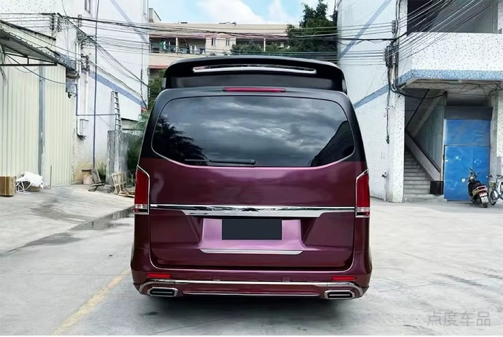 Upgrade 2021 Maybach Body Kit for Mercedes-Benz V Class VITO W446 W447 V260 Facelift Front Rear Bumper Hood