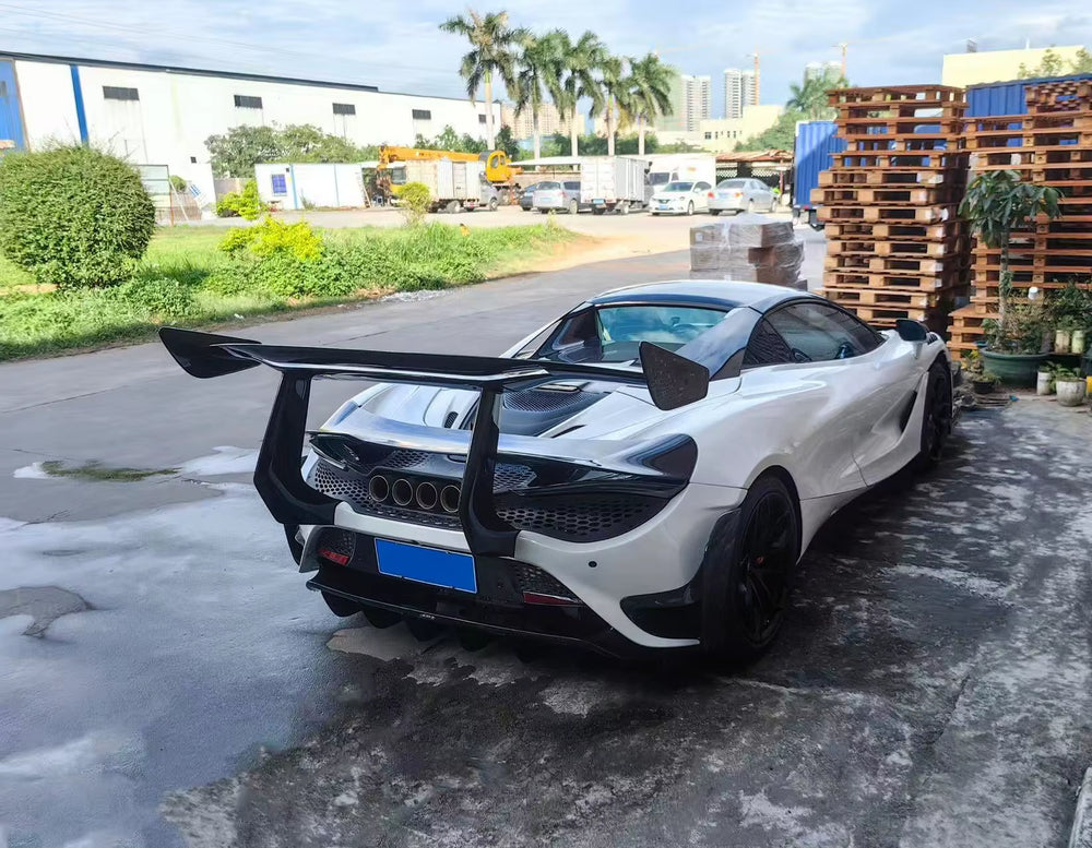 GTR Style Wing Spoiler for Mclaren 720S for Mclaren 720S Dry Carbon Fiber Spoiler