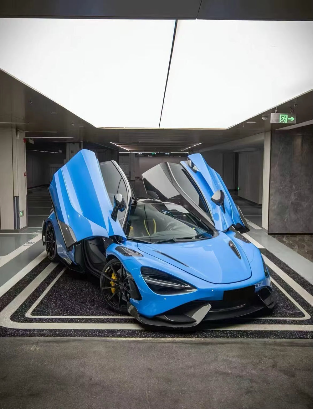 Dry Carbon Fiber 765LT Body Kit for Mclaren 720S Front Bumper Rear Bumper Spoiler Engine Hood Car Accessories Upgrade to 765LT