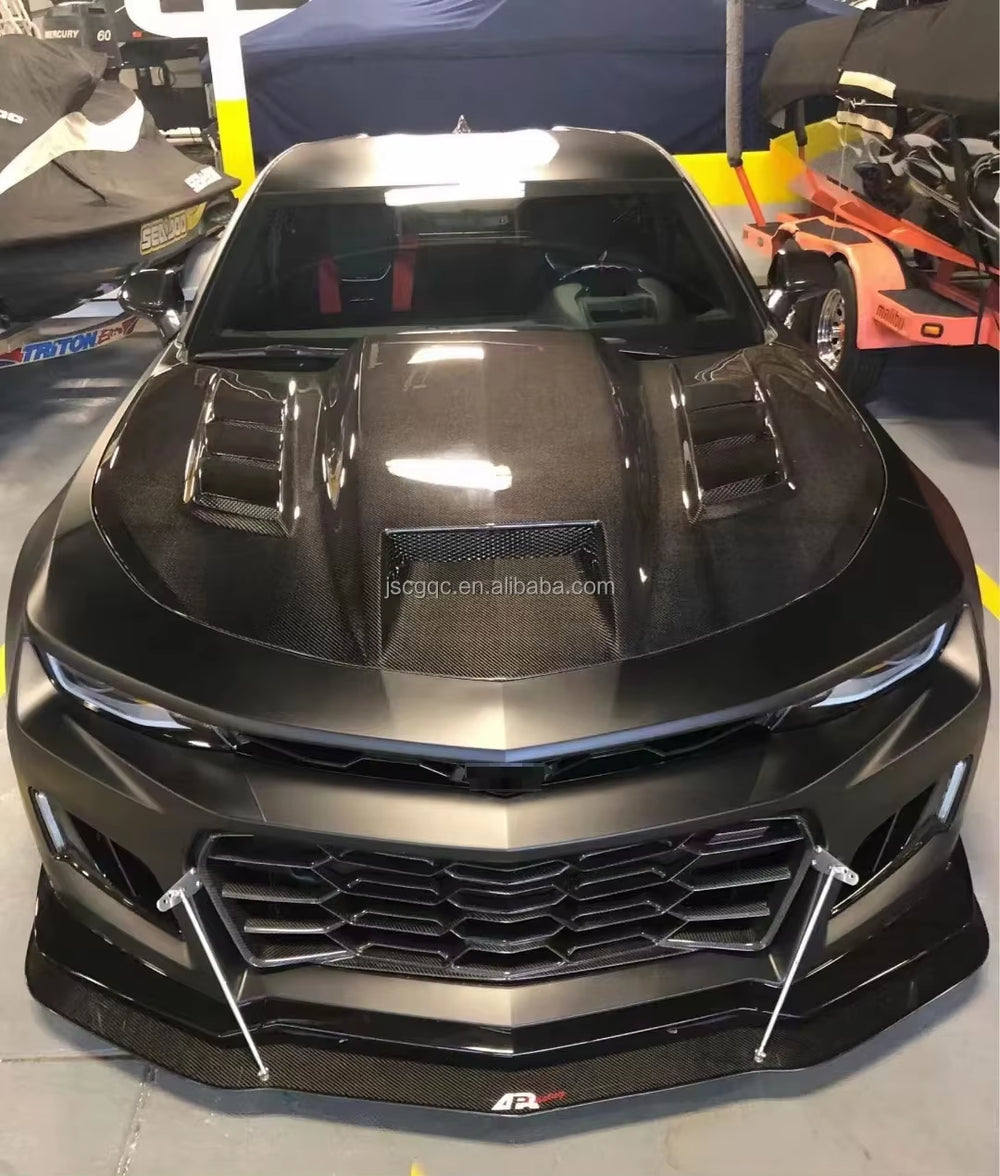 Body Kit for Chevrolet Camaro Six-Generation Carbon Fiber Kit Hood Carbon Fiber