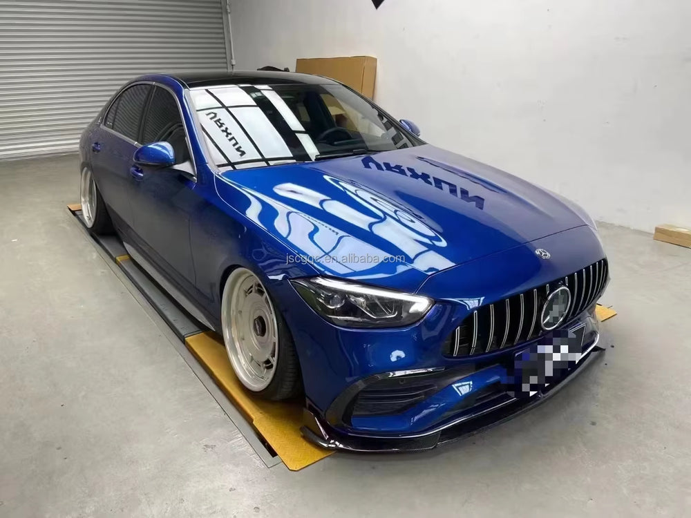 Car Bumpers Body Kit for Mercedes W206 C Class MSY Style Carbon Fiber Body Kit