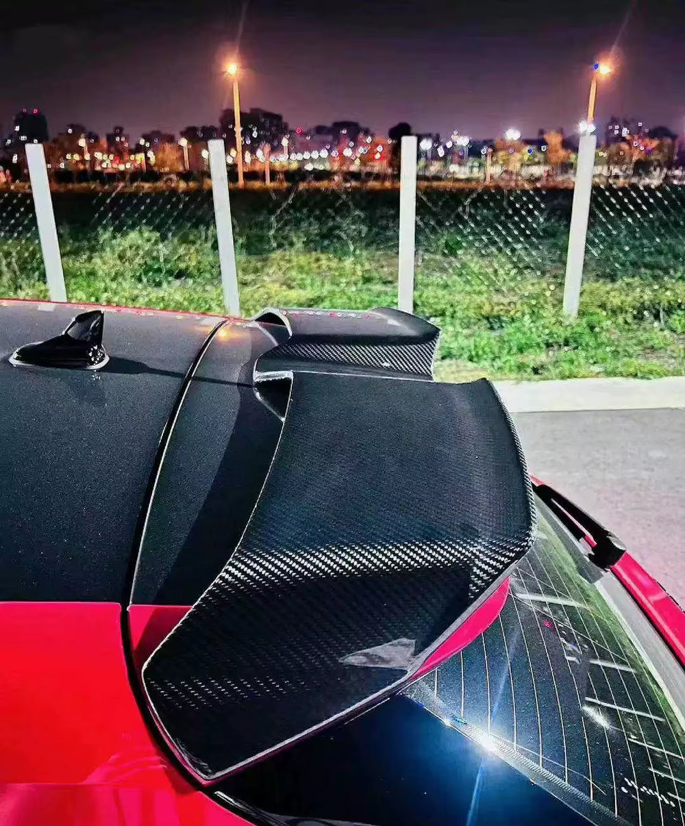 High-Quality Dry Carbon Body Kit for Audi RS3 8Y Upgrade PK Style Dry Carbon Fiber Front Lip Diffuser Spoiler