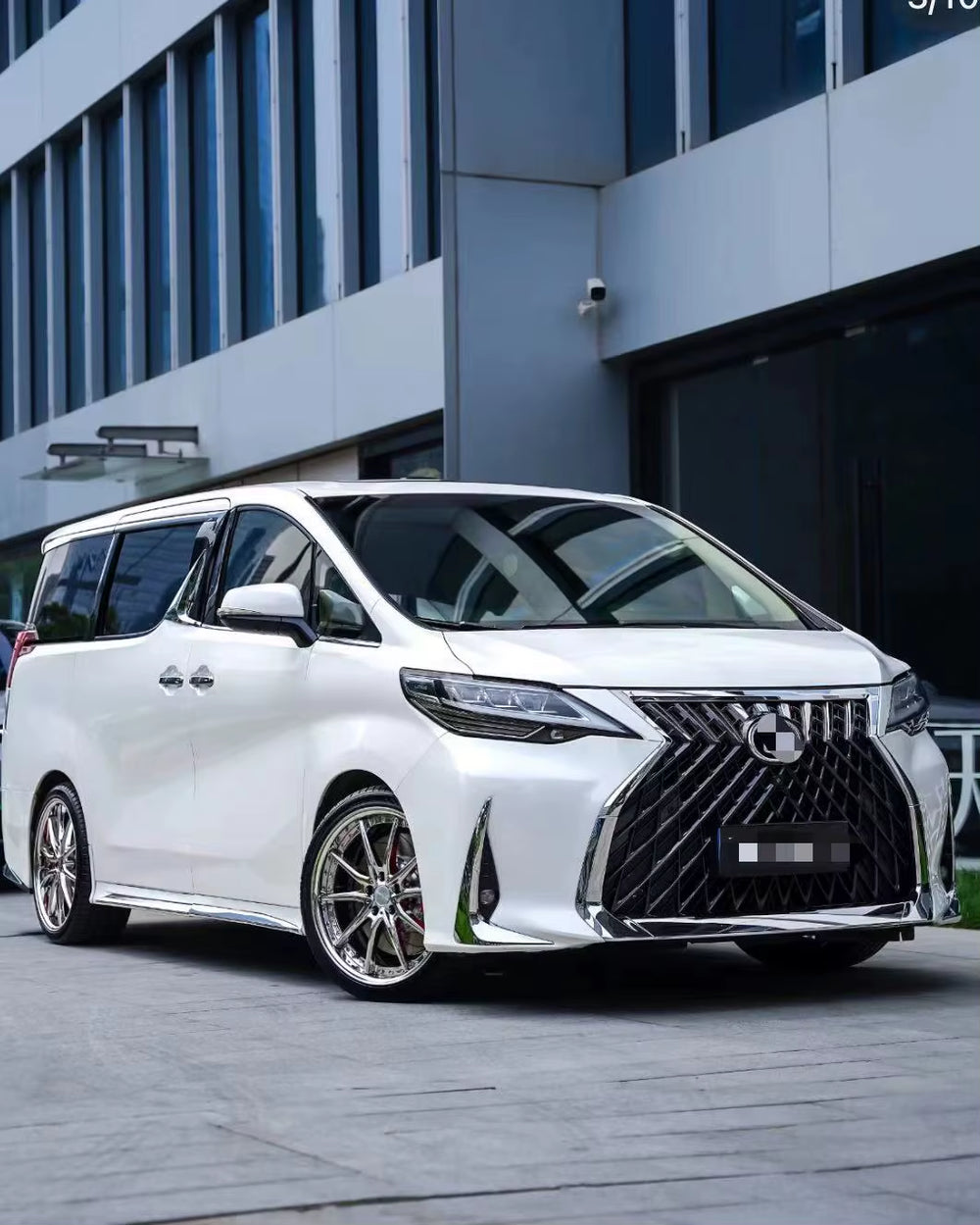 Car Bumpers Tuning Body Kit Body Kit for Toyota 2015-2021 Alphard 30 Lexus LM Style Body Kit