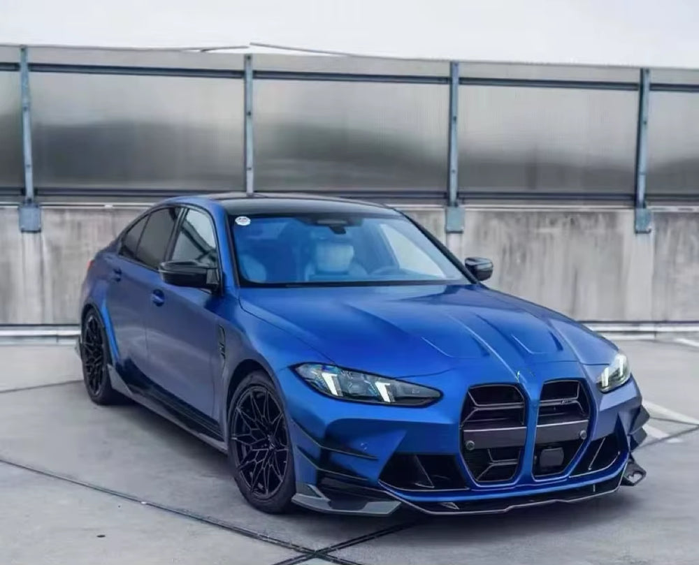 CFA Style Dry Carbon Fiber Body Kit for BMW M3 M4 G80G82 Dry Carbon Fiber Front Lip Front Air Knife