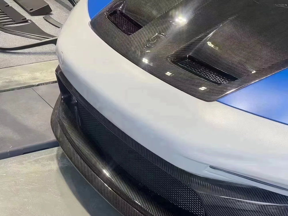 Front Bumper for Porsche 911 992 GT3 Style Carbon Fiber Front Bumper BODY KIT