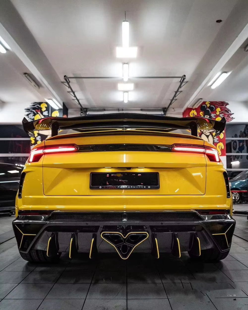 Car Body Kits MSY Style Wide Bodykit for Lamborghini Urus Upgrade Front Bumper Fender Side Skirt Rear Spoiler