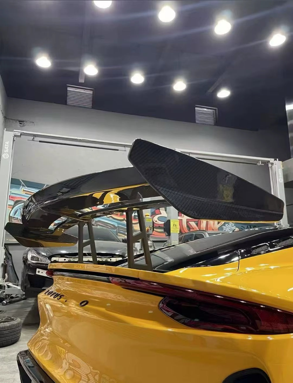 Carbon Fiber GT Wing Trunk Spoiler for Lotus Emira Body Kit Enhancement