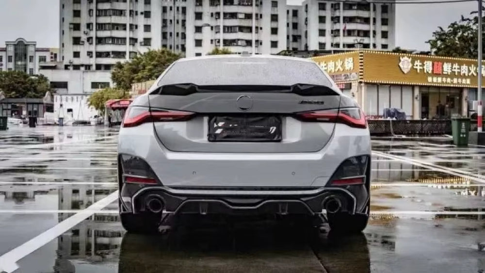 Carbon Fiber Body Kit for BMW 4 Series I4 G26 Carbon Fiber Front Lip Skirt Rear Diffuser Spoiler Grill