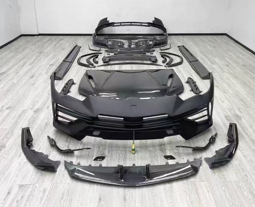 For Lamborghini URUS Upgrade Performance Style Body Kit Front Bumper Rear Bumper Wheel Arches Door Panels Hood Spoiler
