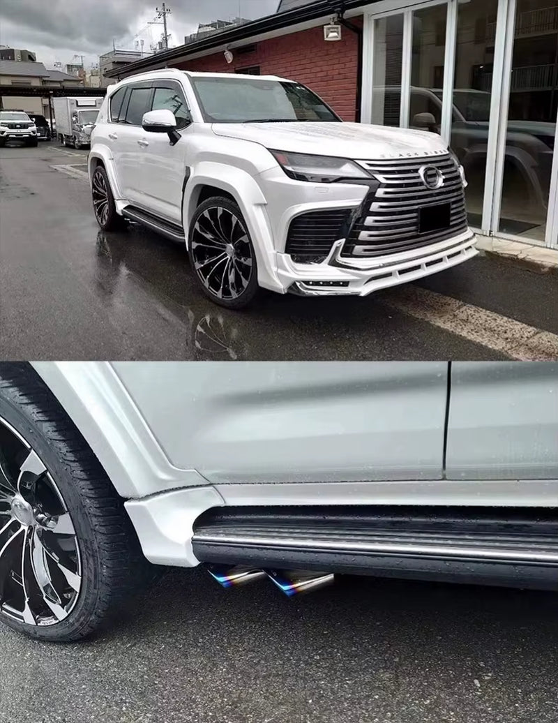 WD Style Wide Body Kit for Lexus LX600 Front Lip Side Skirt Rear Diffuser Spoiler Wide-Body Wheel Arch Body Kit