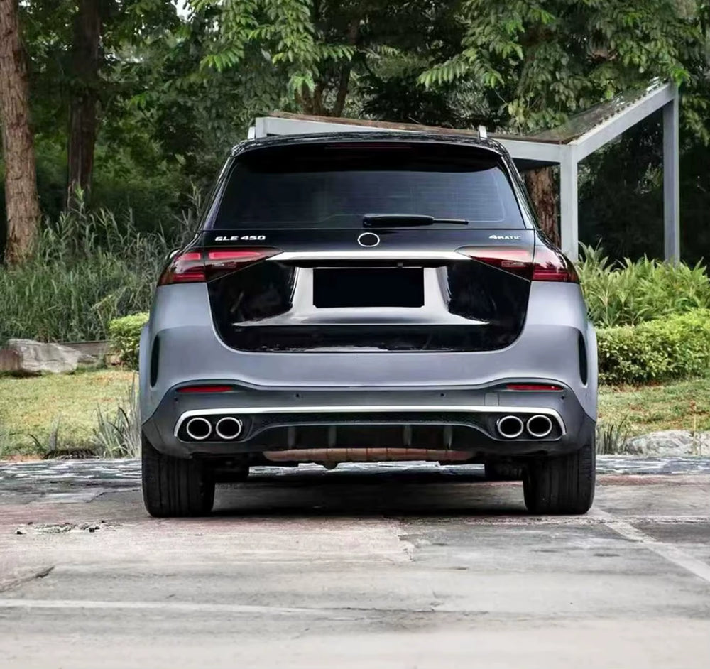 Suitable for Mercedes ML/GLE Upgrade 2025 Model 63AMG Front Bumper Rear Bumper Headlights Hood Wheel Arches Old to New Body Kit