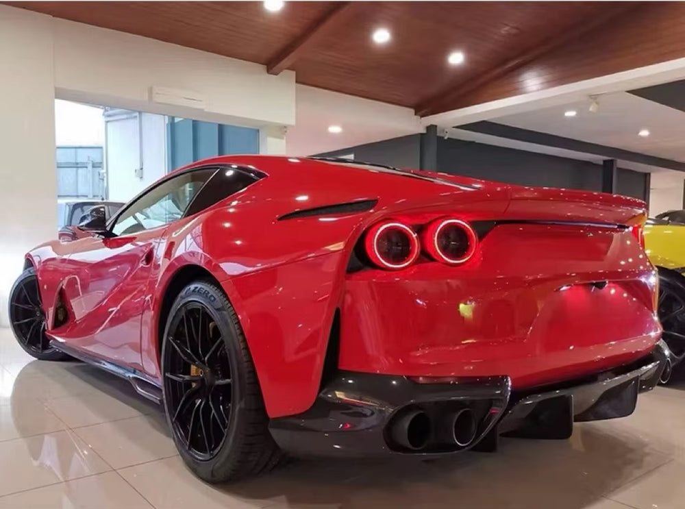 Oem Style Dry Carbon Fiber Body Kit for 812 Bumper Front Lip Rear Diffuser Spoiler Body Kit
