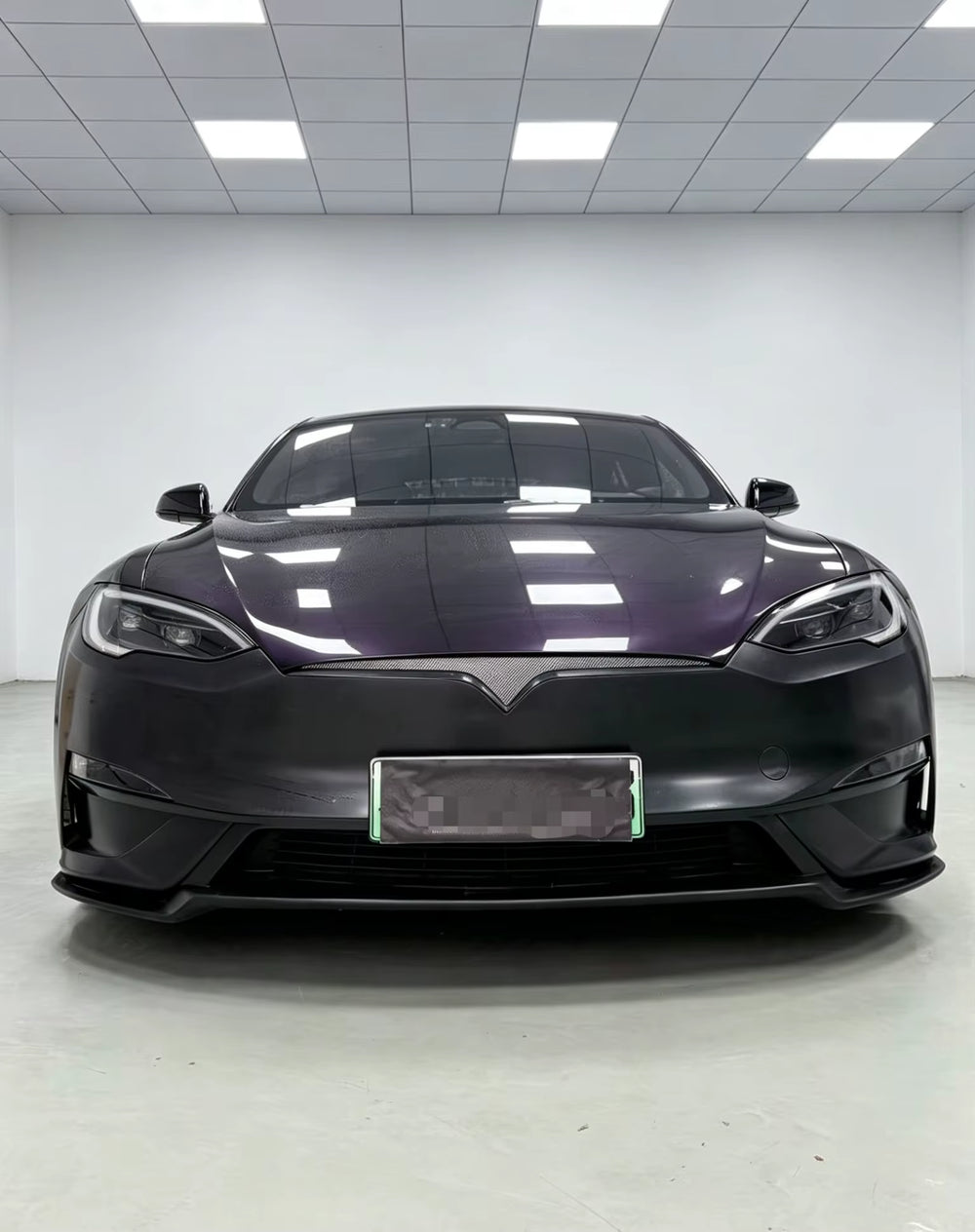 For Tesla Model S 2021+ Upgrade 2026 New Style Front Bumper Rear Bumper Rear Diffuser Body Kit