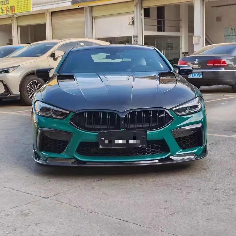 Carbon Fiber Body Kit for BMW M8 Carbon Fiber Engine Hood Transparent Hood