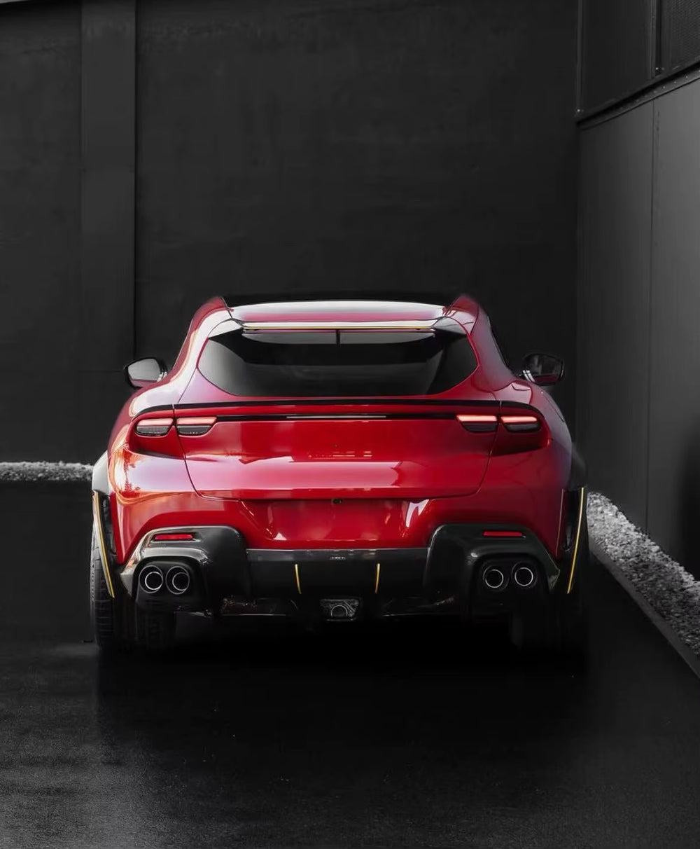 For Ferrari Purosangue Fuv N Style Dry Carbon Fiber Body Kits Auto Parts for Ferrari Purosangue