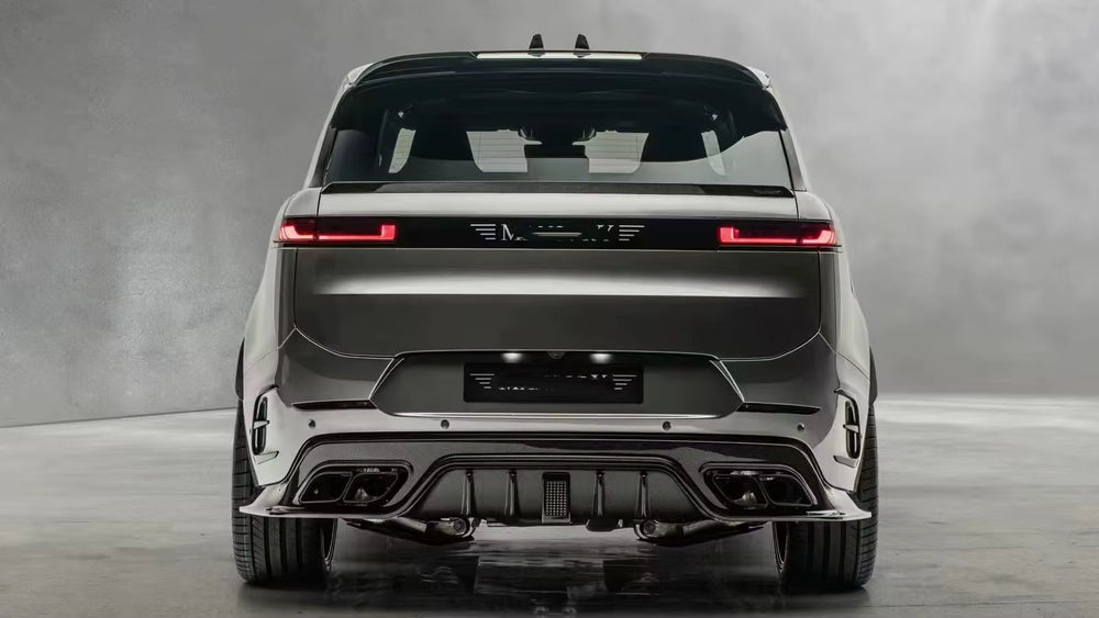 Msy Style Dry Carbon Fiber Body Kit for RANGE ROVER SPORT Front Lip Skirt Rear Diffuser Spoiler Hood Wide Body Kit