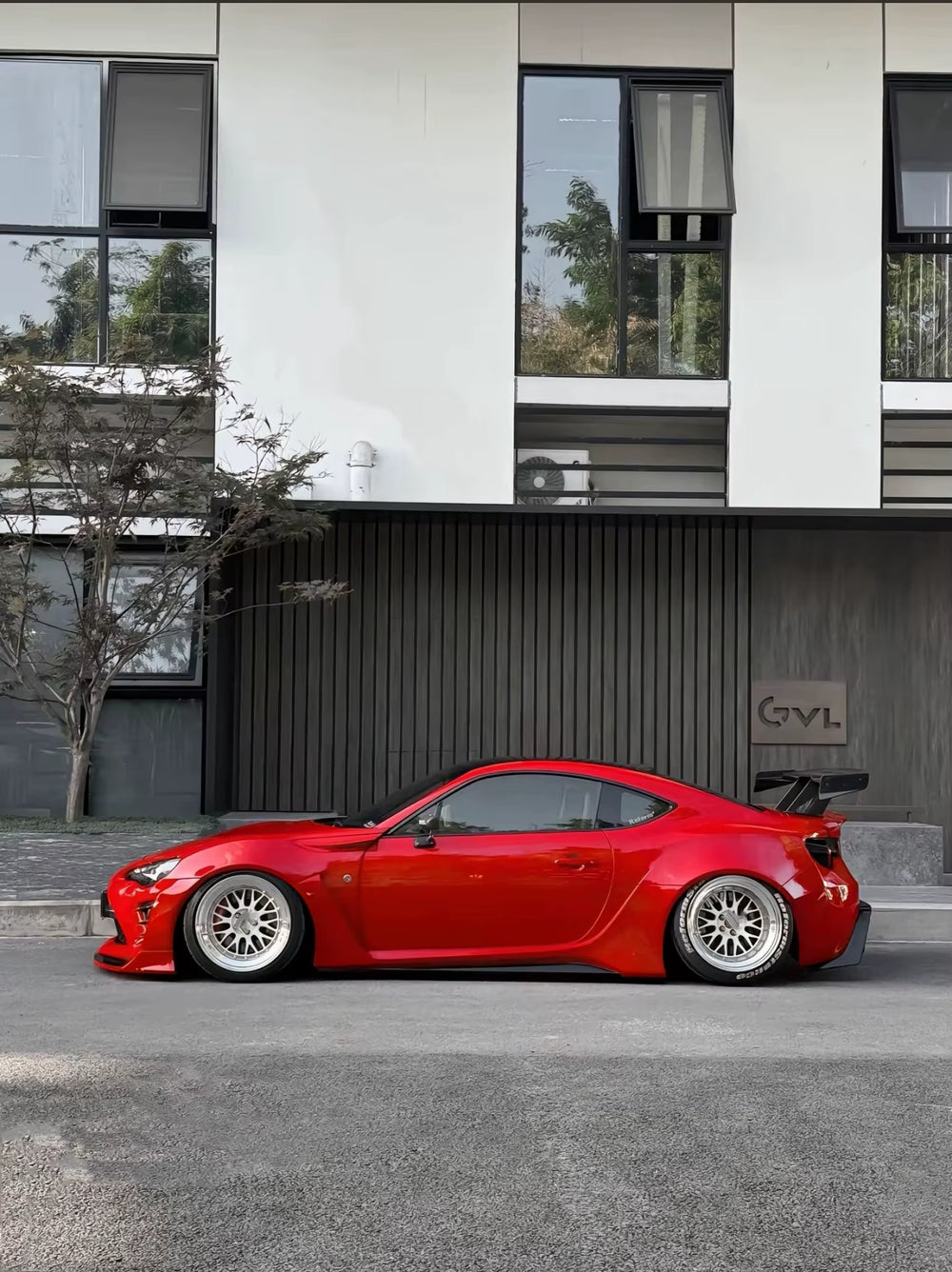 AG Style Wide Body Kit for Toyota Gt86 Subaru Bez 86 Brz Wide Front and Rear Bumpers Spoiler Hood