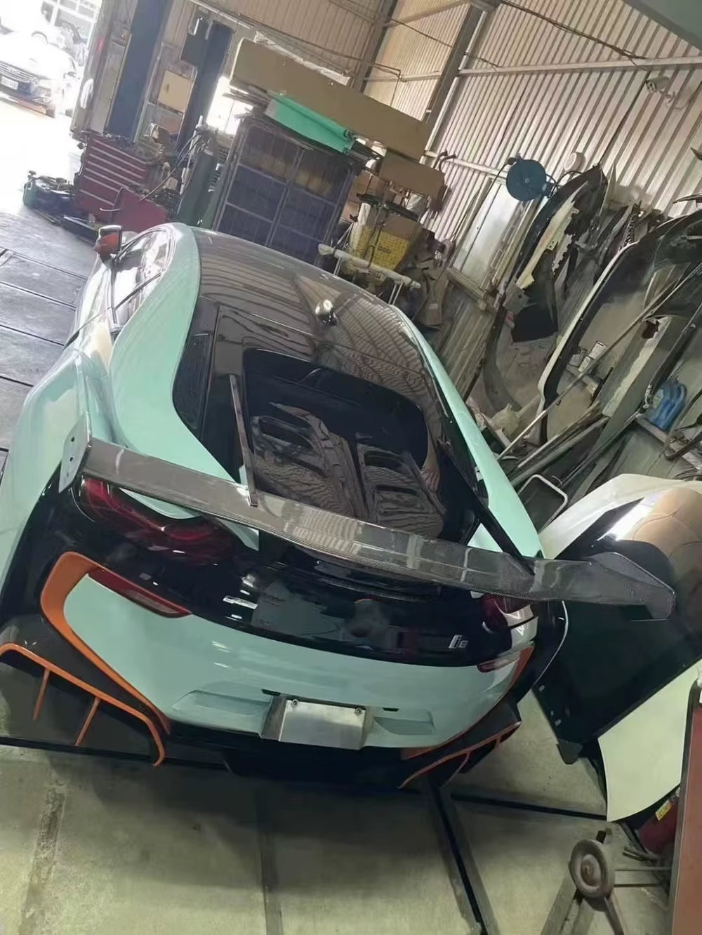 Sp Style Carbon Fiber Spoiler for BMW I8 Wing Tail