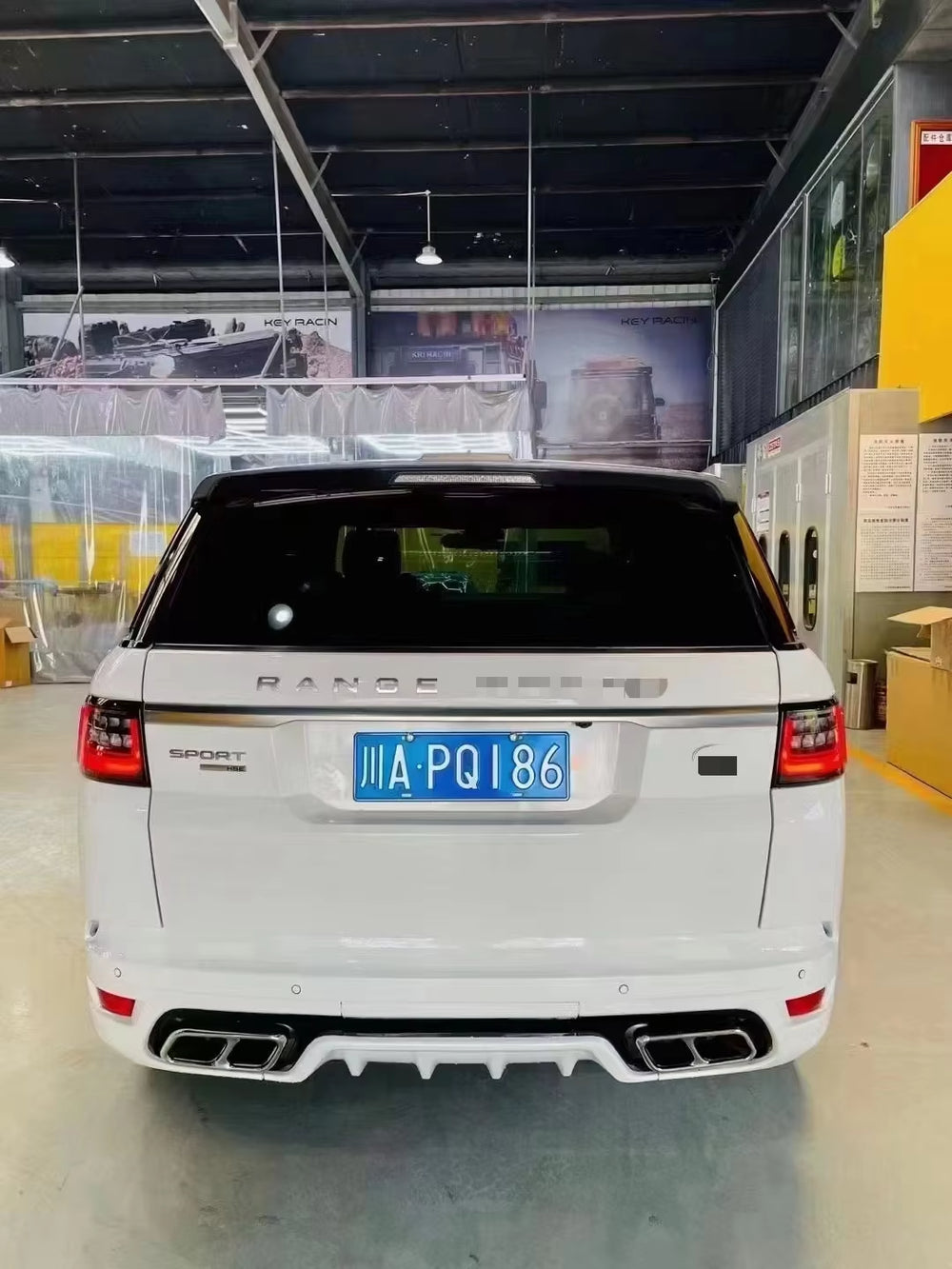 Front Rear Bumper Body Kit for Land Rover Sport for Pp Body Kit