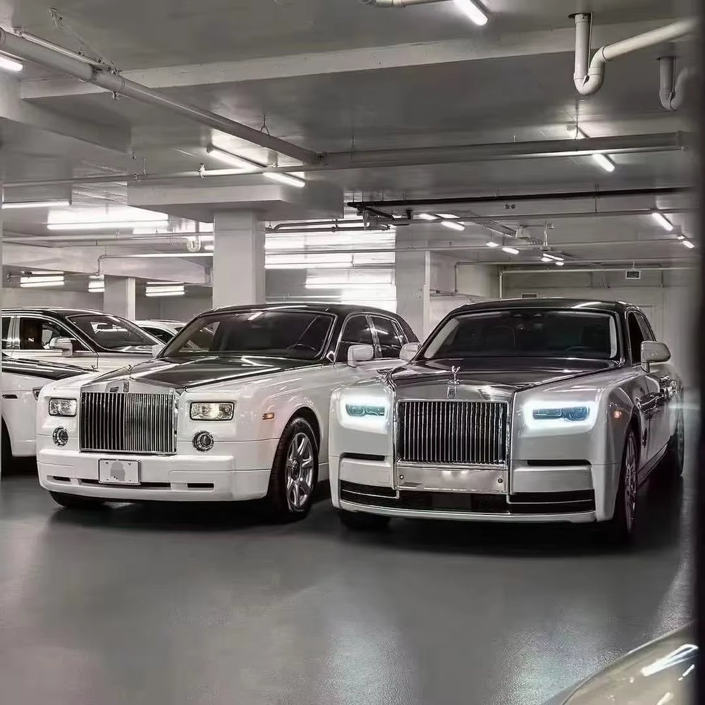 Car Parts for Rolls-Royce 2002-2016 Upgrade 8Th Generation Front Bumper Headlight Body Kit