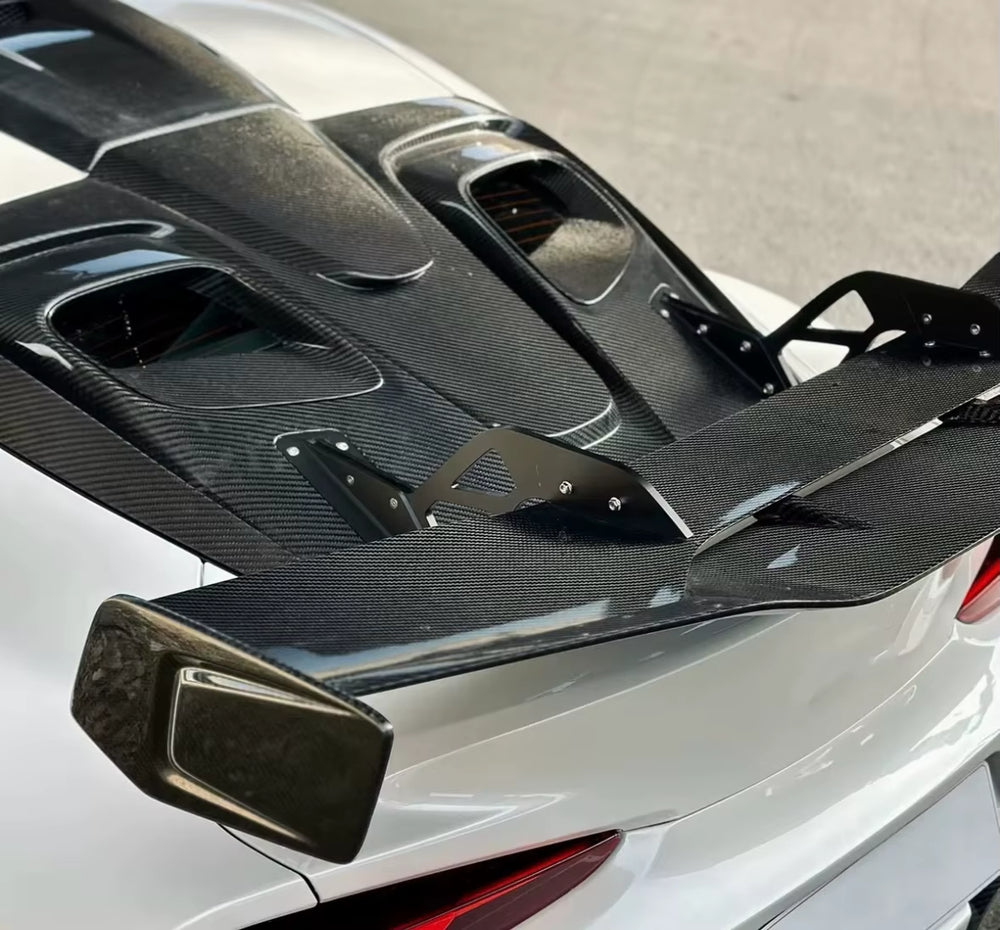 Robt Style Carbon Fiber Spoiler for Toyota Supra A90 A91MK5 Spoiler Wing Carbon Fiber Rear Trunk High Wing Spoile Body Kit