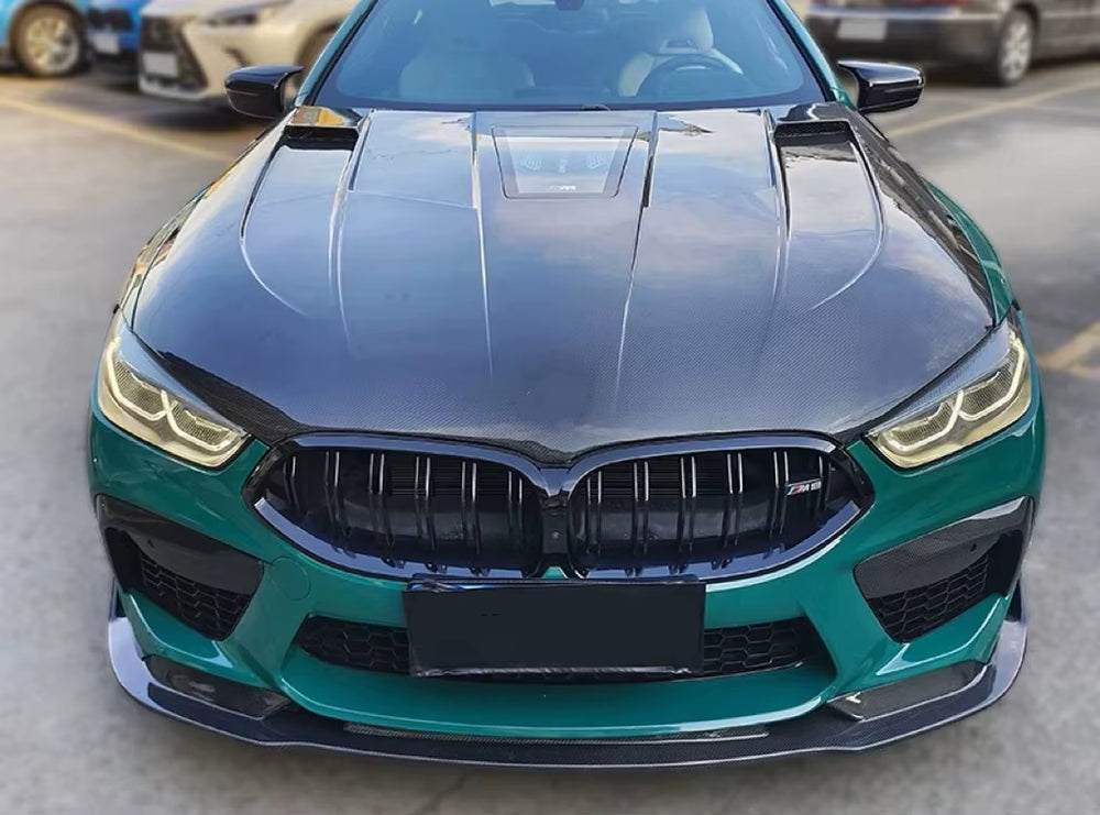 Carbon Fiber Body Kit for BMW M8 Carbon Fiber Engine Hood Transparent Hood