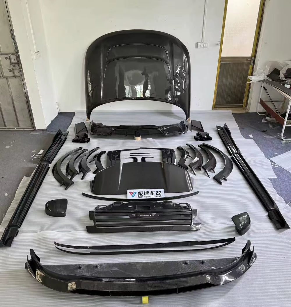 High Quality Carbon Fiber Body Kit of MSY Style Body Kit for Land Rover Range Front and Rear Bumper Side Skirts Diffuser Spoiler