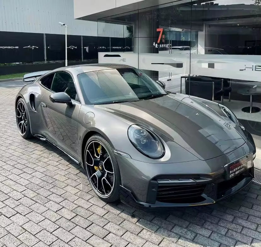 Car Part for Porsche 911 992 2018-2022 Upgrade Turbos Front Bumper Rear Spoiler Body Kit