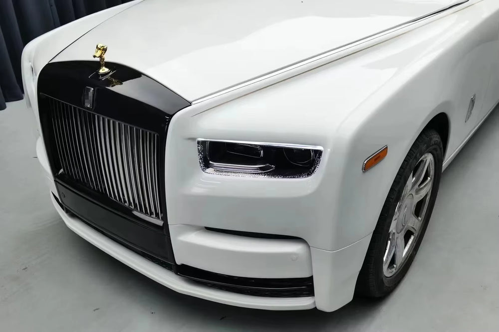 Car Parts for Rolls-Royce 2002-2016 Upgrade 8Th Generation Front Bumper Headlight Body Kit