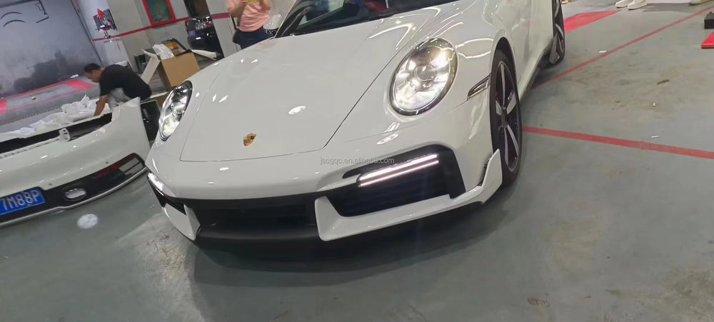 PP Body Kit Car Parts for Porsche 911 992 Turbo Sd Body Kit Front Rear Bumper