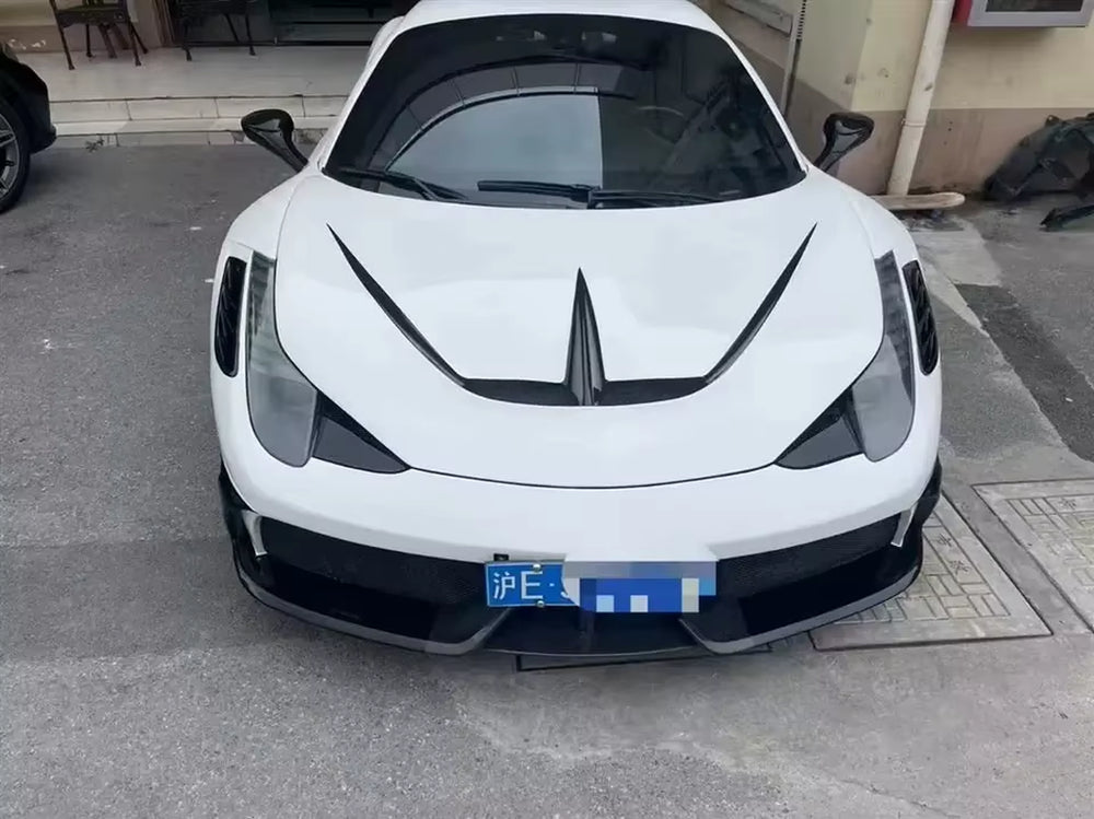 Sp Style Body Kit for Ferrari 458 Upgrade SP Front Bumper Rear Bumper Side Skirt Spoiler Hood