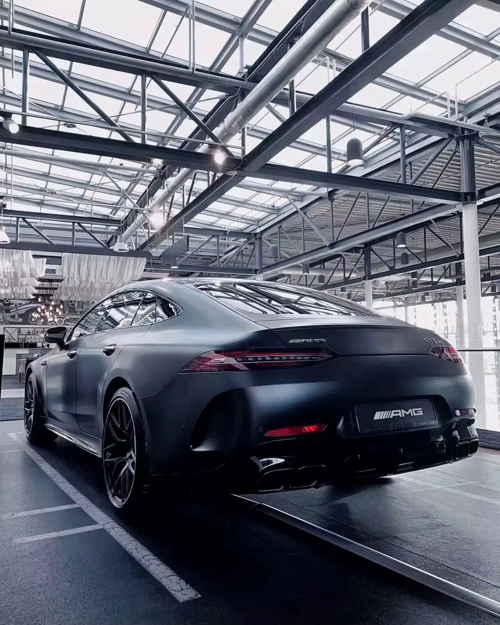 High Quality PP Material Body Kit for Mercedes-Benz Amg Gt50 Gt53 Upgrade Gt63 Amg Front and Rear Bumper Diffuser Spoiler