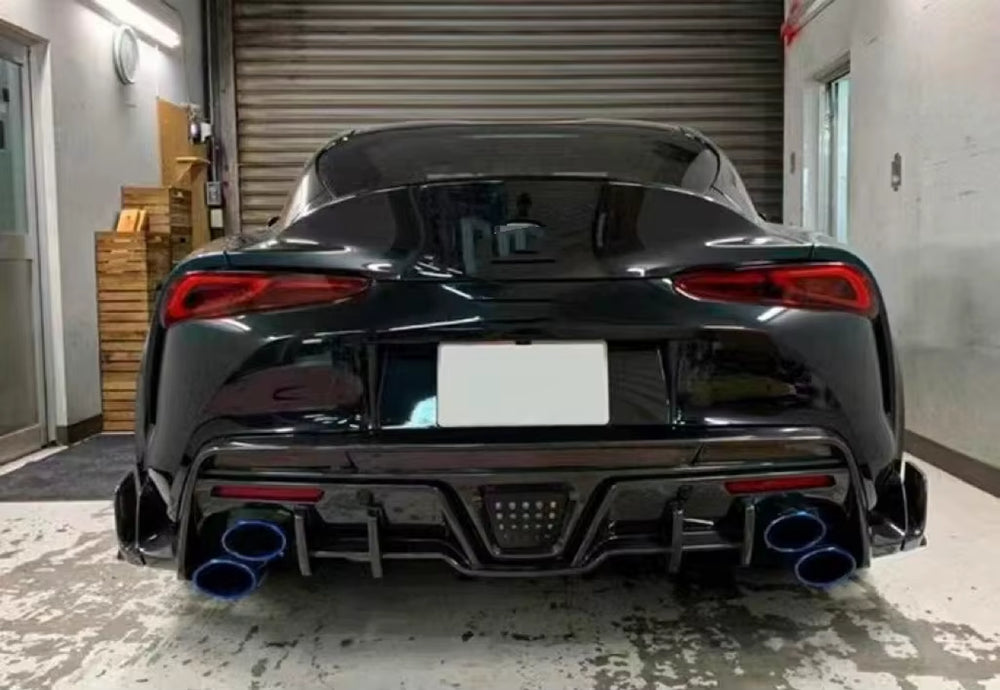 M Style Carbon Fiber Body Kit for Toyota GR Supra A90 A91 Front Lip MKV MK5 Front Lip Skirt Rear Diffuser Spoiler