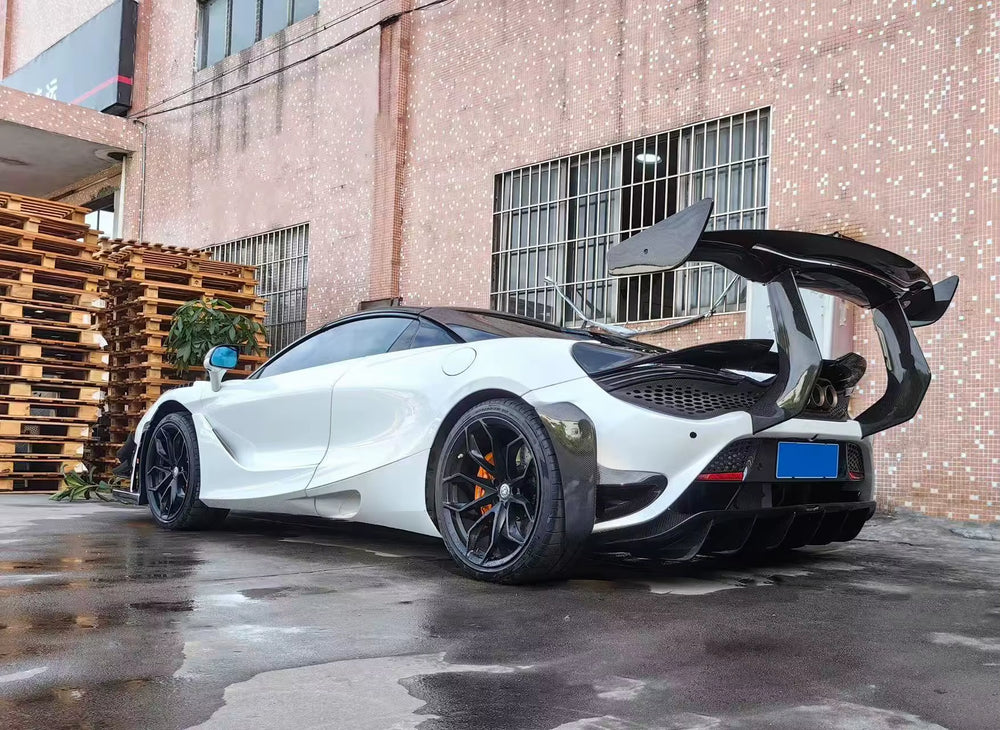 GTR Style Wing Spoiler for Mclaren 720S for Mclaren 720S Dry Carbon Fiber Spoiler