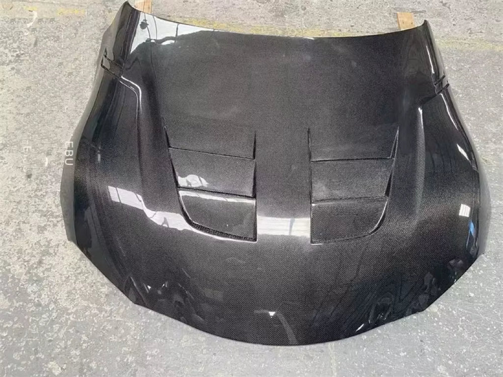 Carbon Fibre VS Style Hood for Toyota Supra A90 A91 MK5 MKV LB Style Engine Cover Air Vent Bonnet Auto Parts