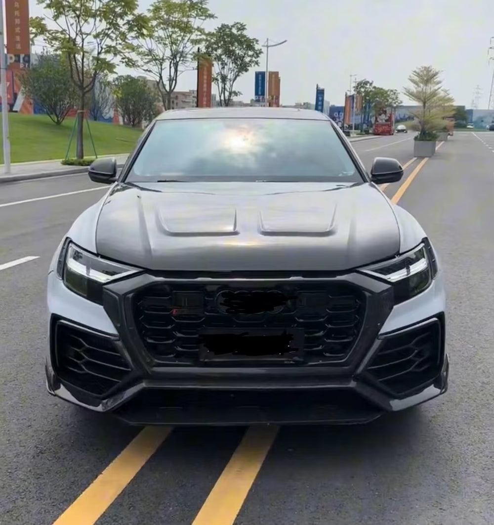 Dry Carbon Fiber Body Kit for Audi Q8 RSQ8 MSY Style Dry Carbon Front Bumper Rear Bumper
