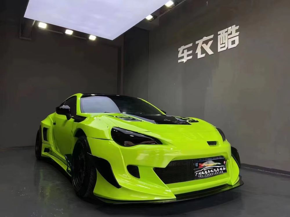Rocket Bunny V3 Wide Body Kit Fit for Toyota GT86 Carbon Fiber Rear Wing