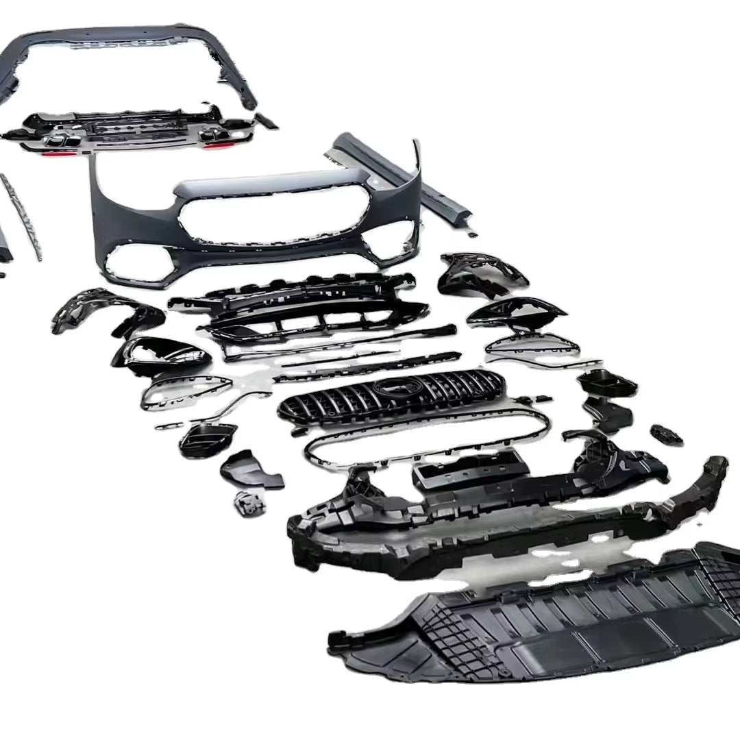 Pp Car Bumpers for Mercedes Benz S Class W223 Upgrade AMG S63 Style Front and Rear Bumpers Body Kit