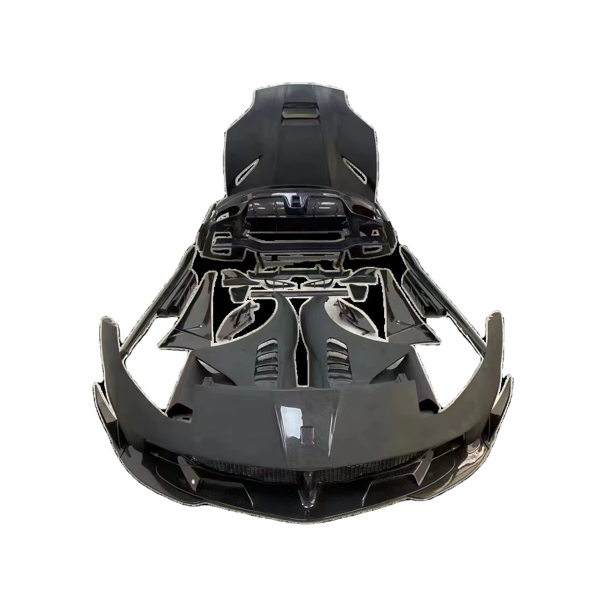 MSY Style Carbon Fiber for Ferrari 812 Superfast for Front and Rear Bumpers