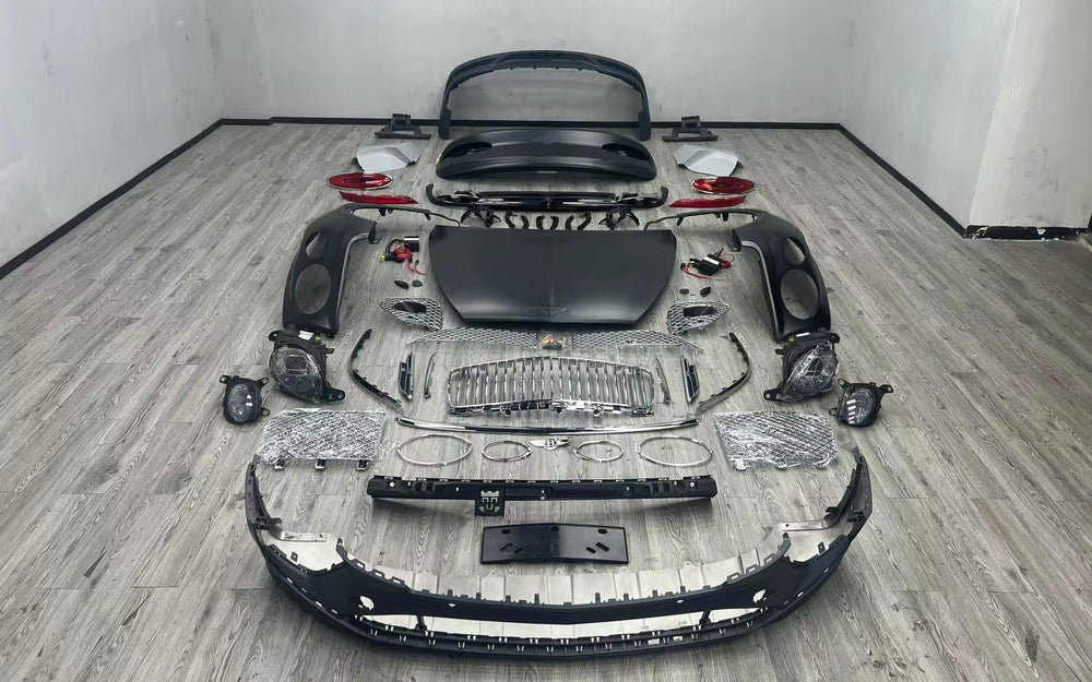 2024 New Model Body Kit for Bentley Benttayga Car Bumper Assembly Front LED Headlight Grilles Rear Fender Bodykit