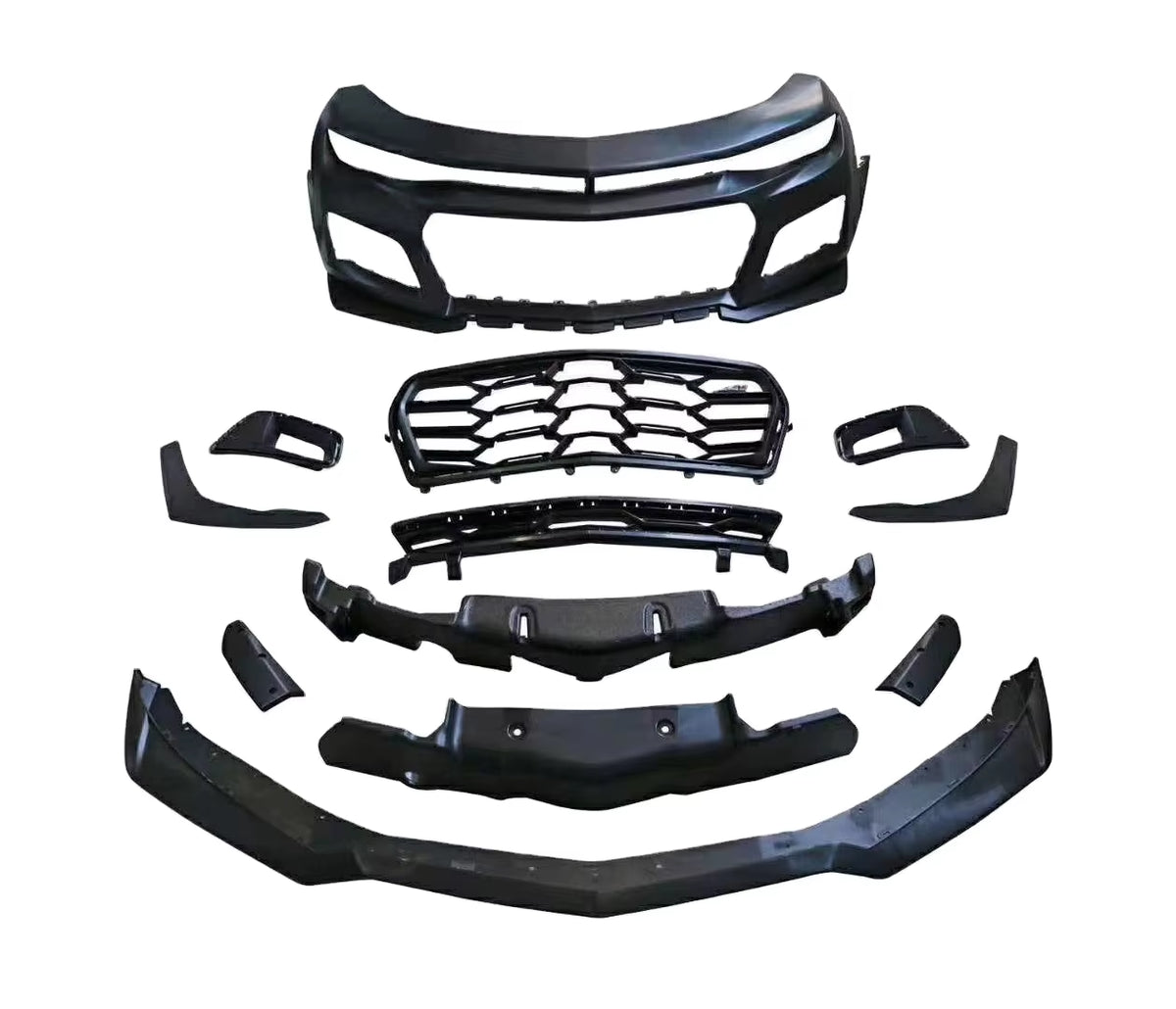 Front Bumper for Chevrolet Camaro 2010 2013 2015 Grey Primer Plastic ZL1 Style Body Kit